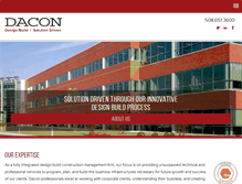 Tablet Screenshot of dacon1.com